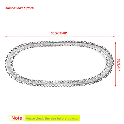 Drive Belt For Arctic Cat 0627-026 0627-033 Snowmobile Bearcat 660 Wide Track Generic