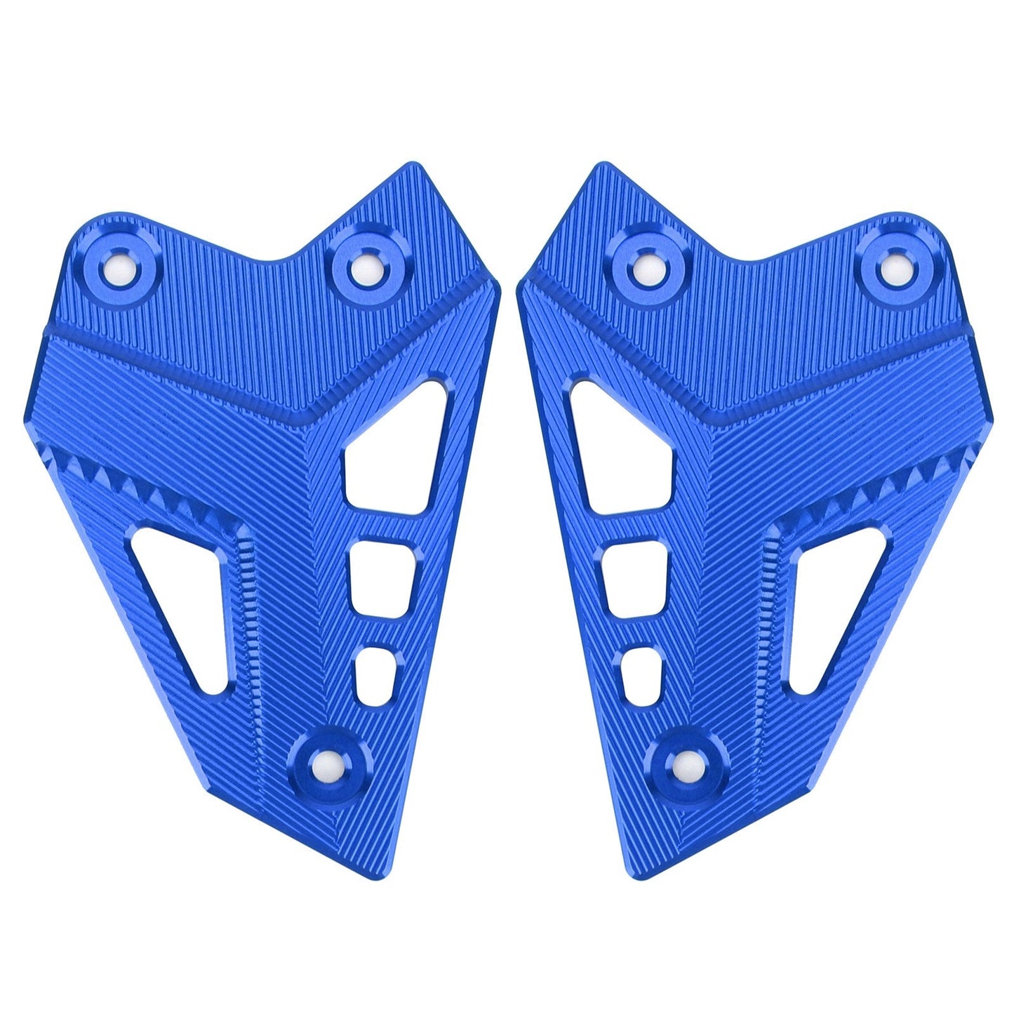 CNC Aluminum Heel Guards Rearset Plates Fit for Kawasaki Z900 ZR900 2017-2020 Generic