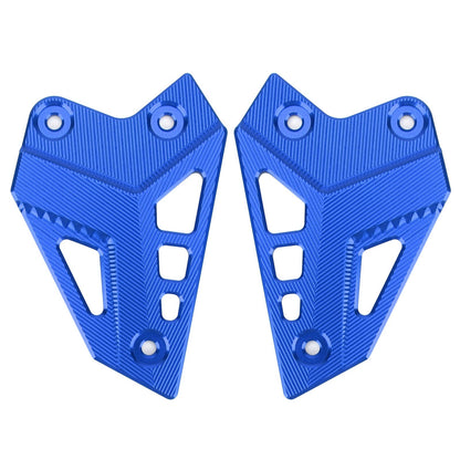 CNC Aluminum Heel Guards Rearset Plates Fit for Kawasaki Z900 ZR900 2017-2020 Generic