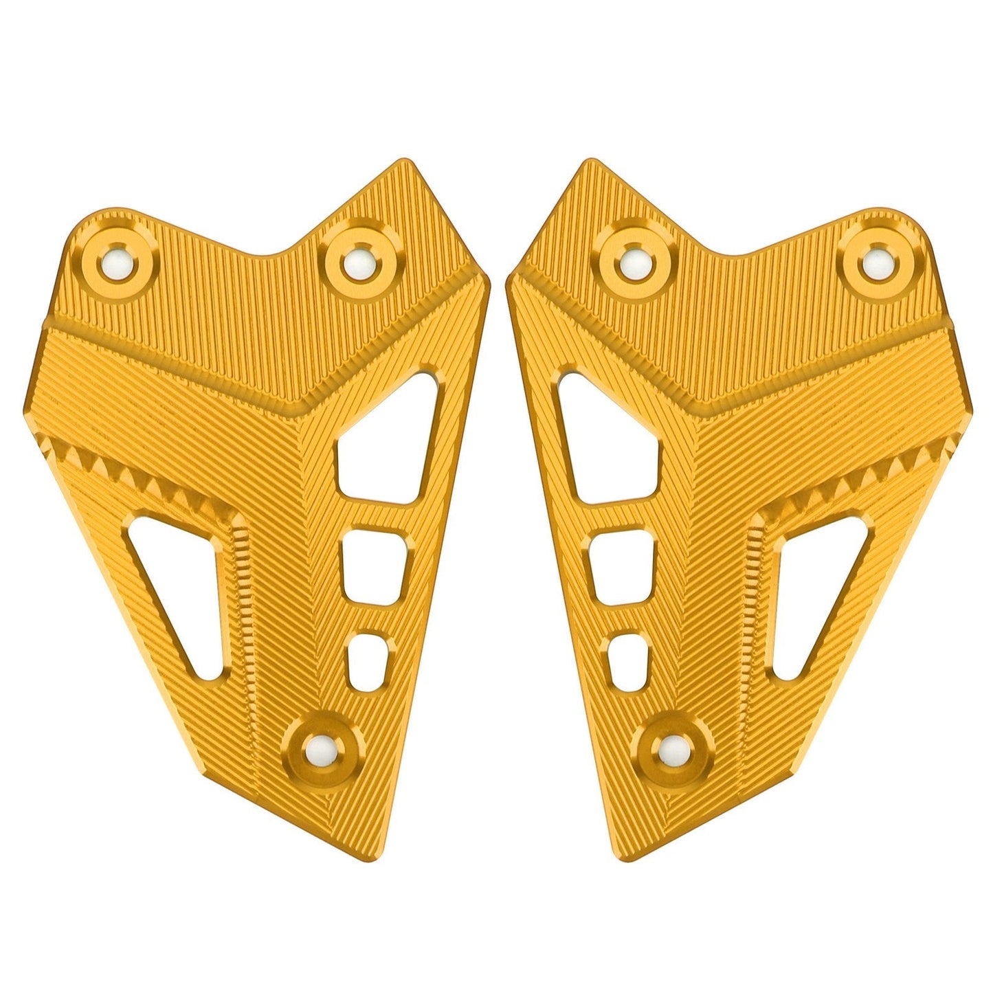 CNC Aluminum Heel Guards Rearset Plates Fit for Kawasaki Z900 ZR900 2017-2020 Generic