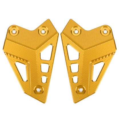 CNC Aluminum Heel Guards Rearset Plates Fit for Kawasaki Z900 ZR900 2017-2020 Generic