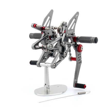 Rearset Rear set Footpegs Adjustable For Triumph Dayton 675 2013 Generic