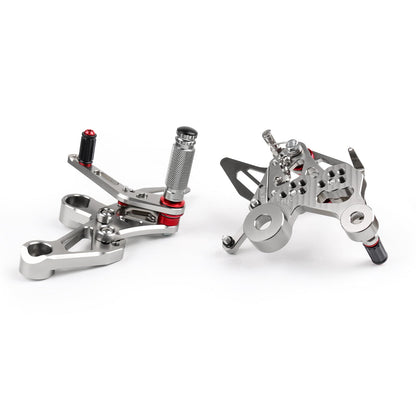 Racing Adjustable Rearsets Foot Pegs Rear Set For 2014 Yamaha MT-09 FZ-09 Generic