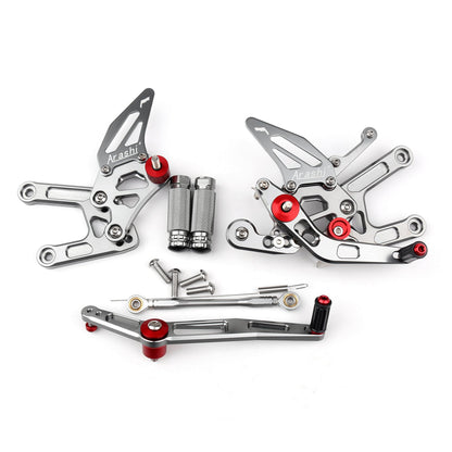 Motorcycle Adjustable Rearset Rearsets Foot Pegs For Yamaha Yzf R6 2020 Generic