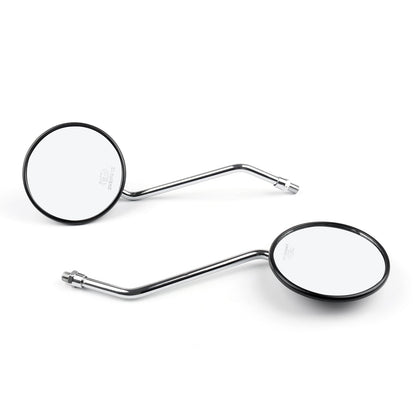 10mm Black Rear Side View Mirrors Fit Honda XR250 XR400 XR600 TLR200 XL100 Generic