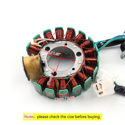 Magneto Stator Coil For Yamaha Majesty YP125 (98-07) YP150 (01-2002) YP180 (03-2006) Generic