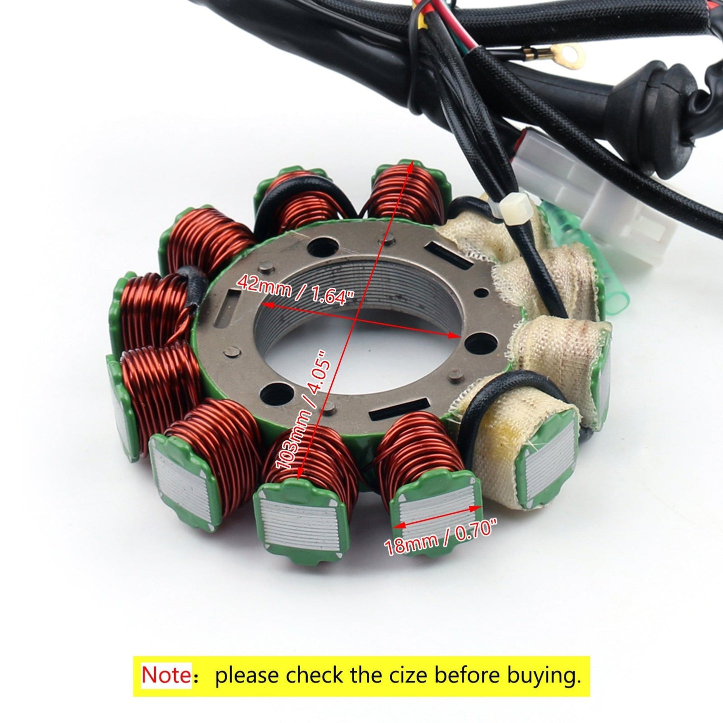 Stator Coil For Yamaha ATV Banshee 350 YFZ350 (95-2006) Generator Magneto New Generic