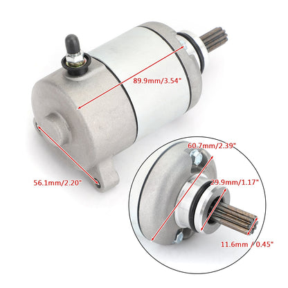New Starter PMDD CCW 9-Tooth 12V For Honda CBR125R JC50 2011-2018 31200-KPP-T01 Generic
