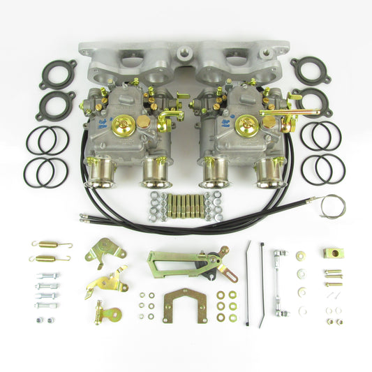 Twin Weber 40 DCOE Carburettor Kit for Ford 1.6/1.7 X/Flow Engines
