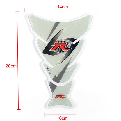 Motorcycle Oil Tank Protector Pad R For Suzuki GSXR 6 75 1 13 Black
