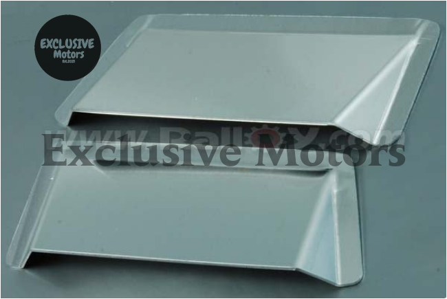 Ford Escort MK2 tail light protectors alloy or black pair