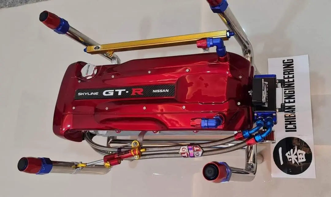 RB26 Engine Coffee Table with out glass