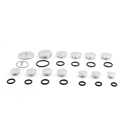 Motorcycle Frame Hole Caps Frame Cap Set For BMW R1200 R NINE T 2014-2016 Generic