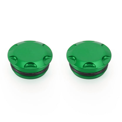 2018-2022 Kawasaki Ninja 250 400 Aluminum Frame Hole Caps Plugs Cover