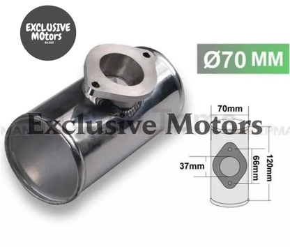 70MM 2.75"  ALUMINUM TURBO PIPE  / PIPING FLANGE ADAPTOR FOR GR**DY RS / S TYPE BOV TK-BOV02FP70 - Tokyo Tom's