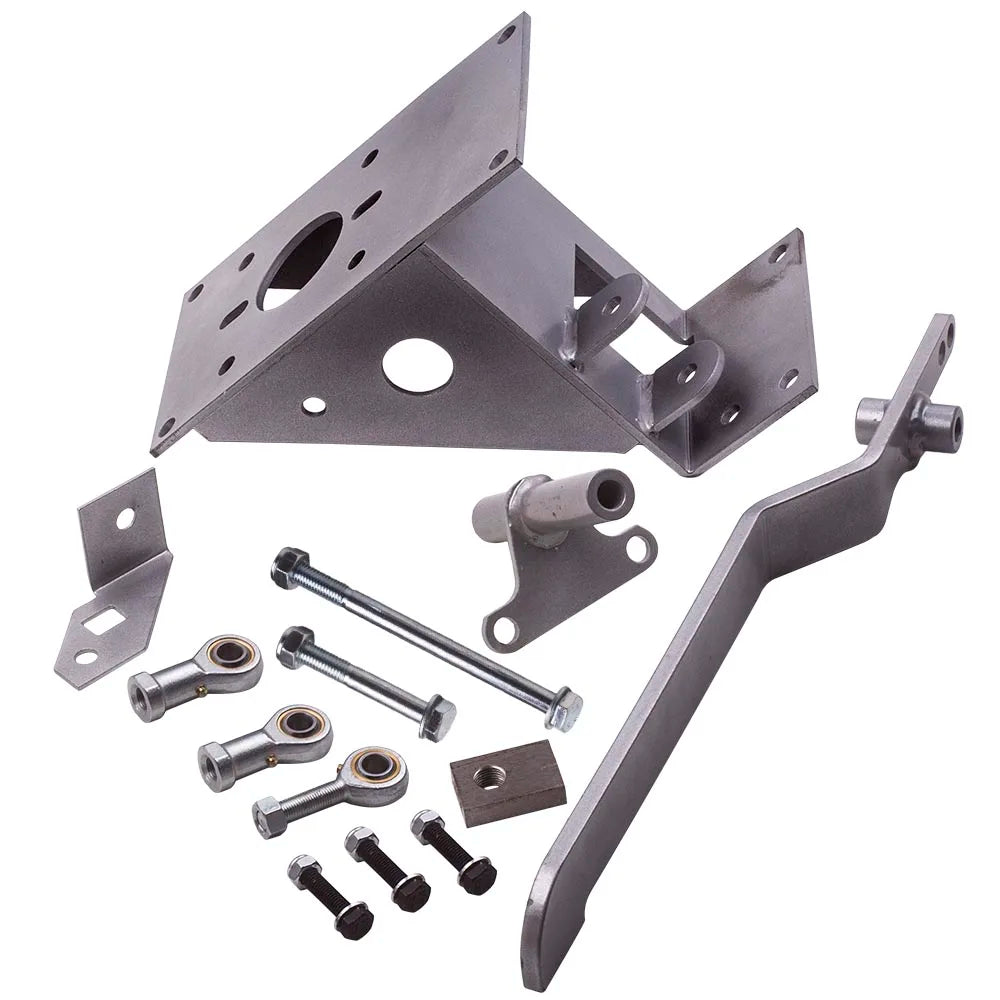 Universal Under Dash 90 Degree Manual Brake Pedal Assembly Steel