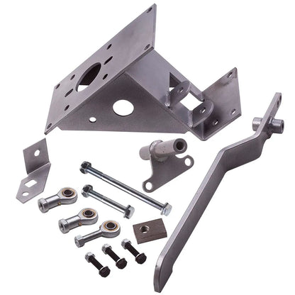 Universal Under Dash 90 Degree Manual Brake Pedal Assembly Steel