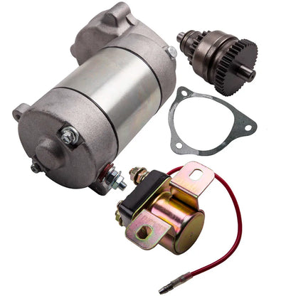 Starter & Drive & Relay Solenoid for Polaris Sportsman 400 1994-1997 for 3585393 3085394  3087030
