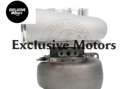 JKVK Racing G45-1125 Dual Ceramic Ball Bearing Turbocharger 67/102mm Comp. Wheel T4 1.01/1.15/1.28/1.44V-Band Housing 600-1125HP