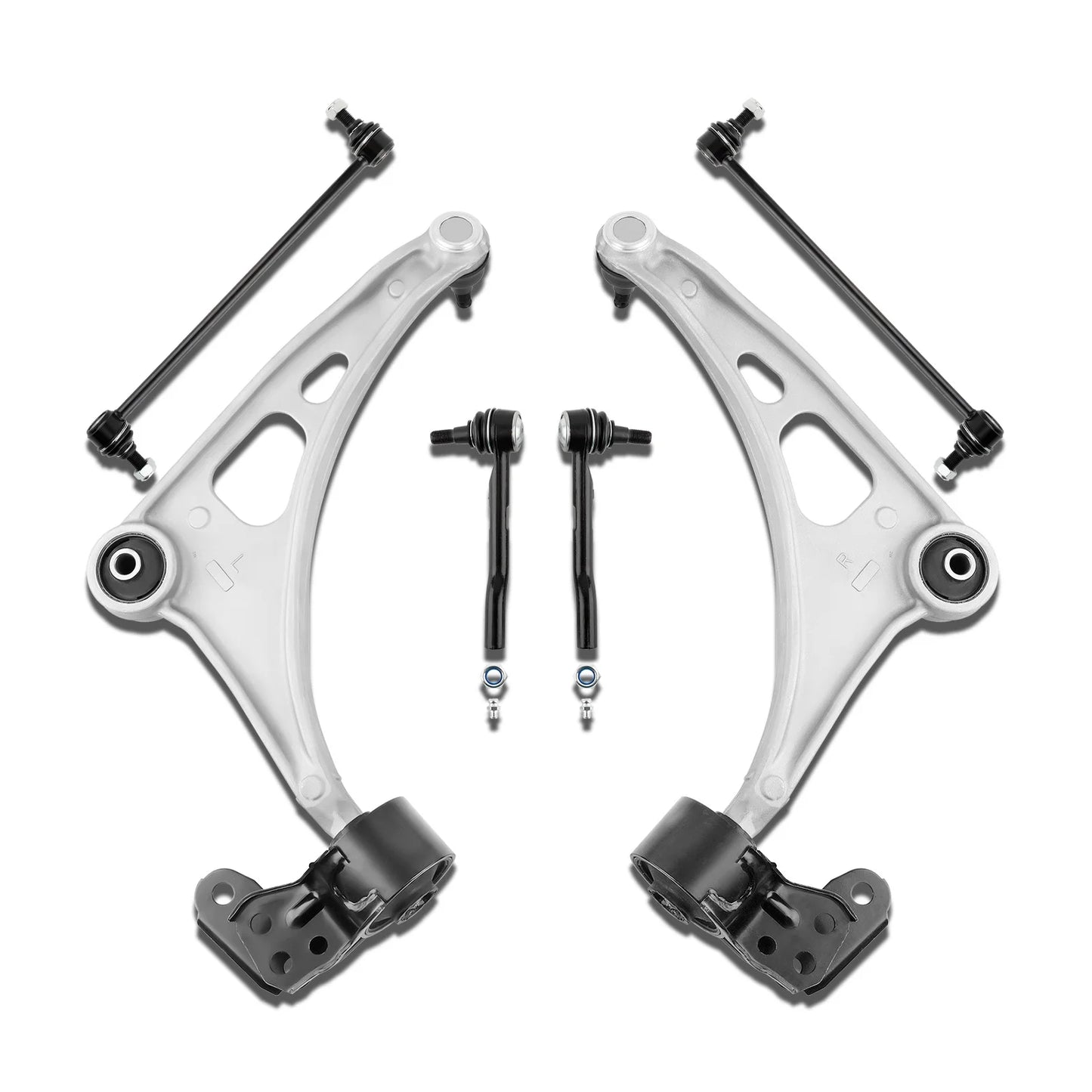 6pcs Front Lower Control Arm Sway Bar Links for 2014-21 Acura MDX Pilot Ridgeline  RK623548 K750678  K750679