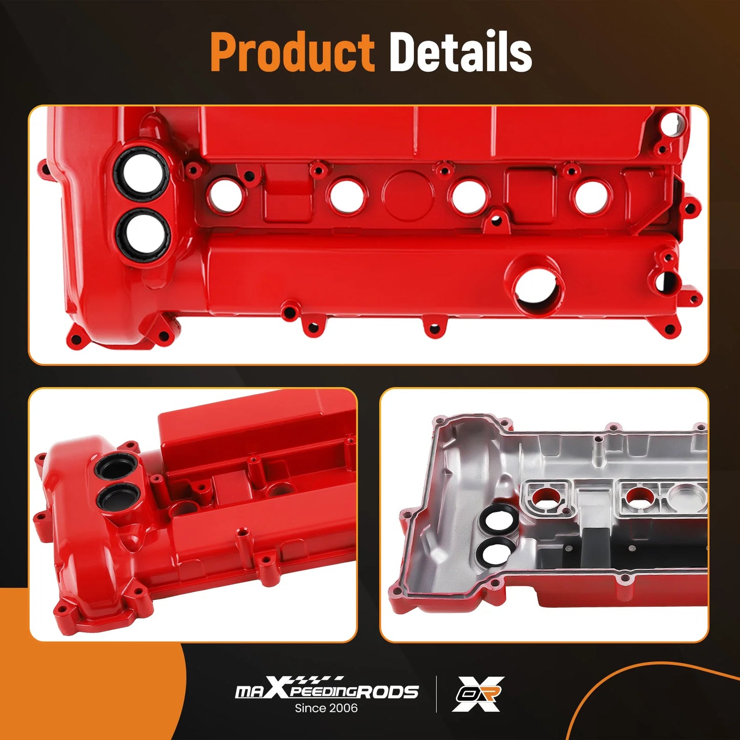 Upgraded Aluminum Valve Cover Set for Ford Focus 2.0L Naturally Aspirated  2012-2014  CM5Z6582E