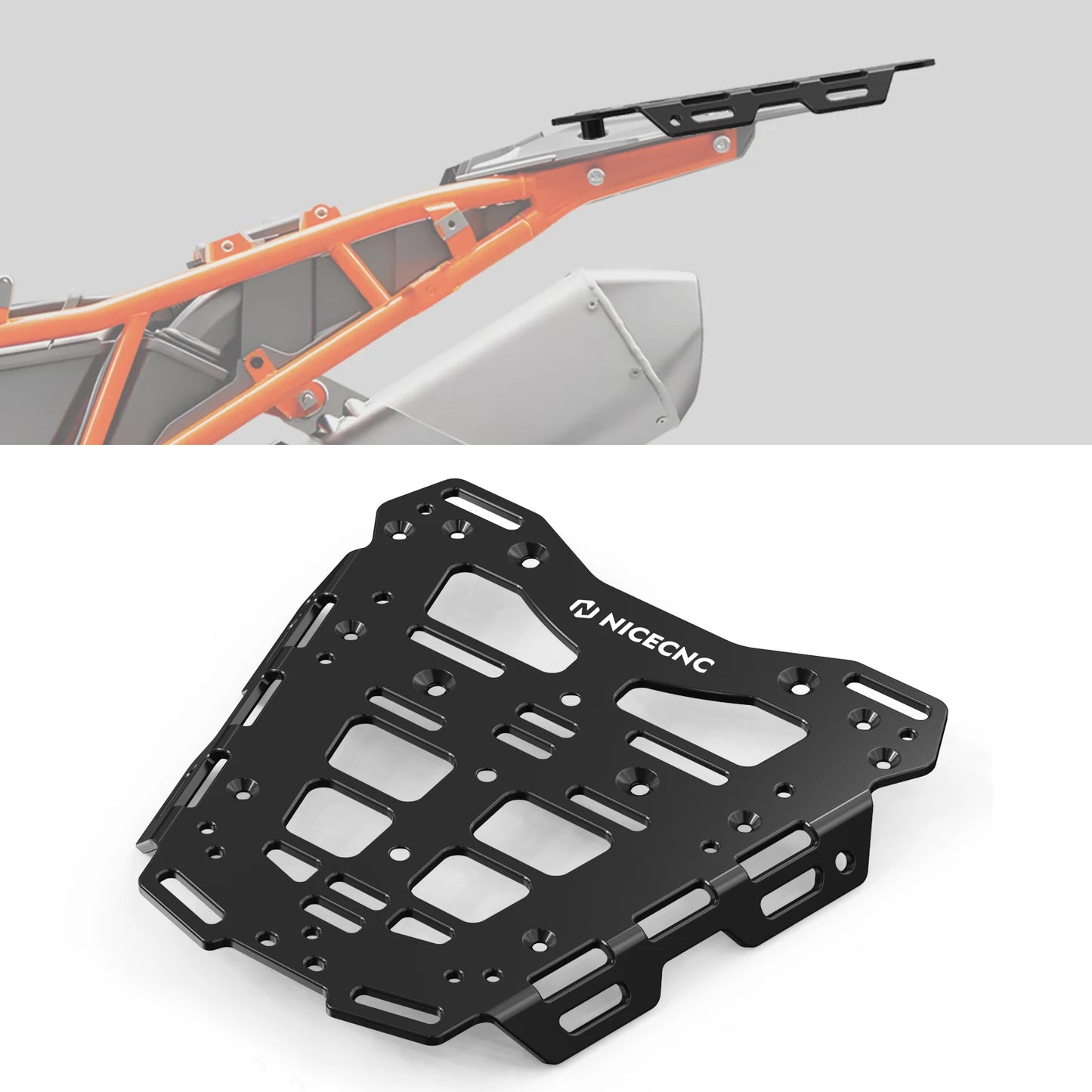 For KTM 890 Adventure 2020-2024 2023 2022 2021 Motorcycle Rear Luggage Rack Kit For KTM 790 Adventure 2019-2024 2020 2021 2022