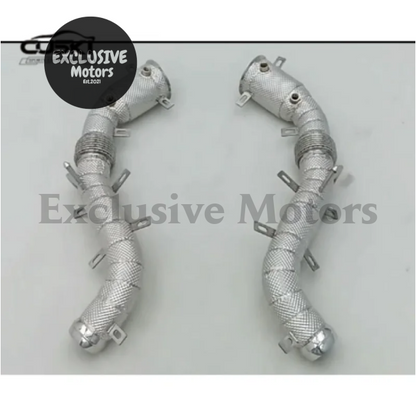High Performance Exhaust Downpipe For Mclaren 650S/600LT/P1 MP4 12C 2013-2019 Stainless Steel car Exhaust Modification system