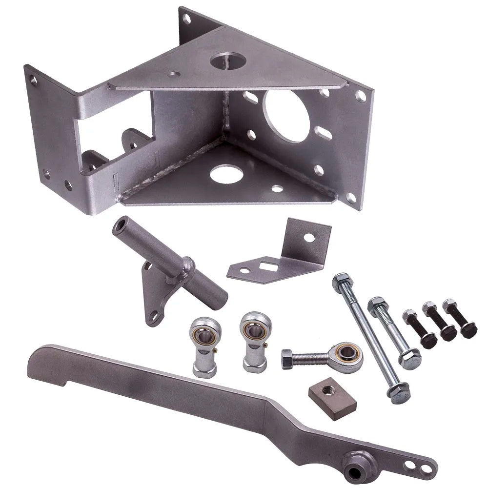 Universal Under Dash 90 Degree Manual Brake Pedal Assembly Steel