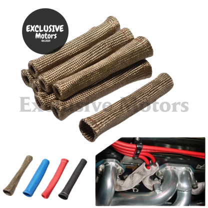 8PCS 1200 Degree Spark Plug Wire Boot Heat Sleeve Wrap