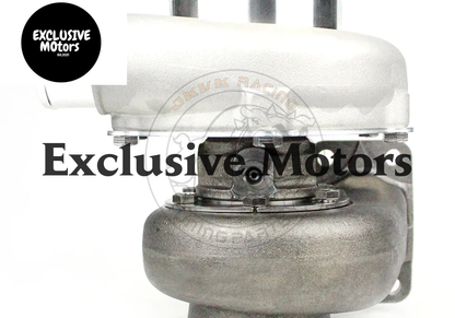 JKVK Racing Gen2 GTX3076R Dual Ceramic Ball Bearing Turbo T3 Flange 4 Bolts Outlet 400-700HP