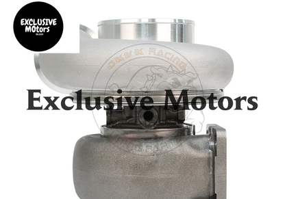 JKVK Racing G45-1125 Dual Ceramic Ball Bearing Turbocharger 67/102mm Comp. Wheel T4 1.01/1.15/1.28/1.44V-Band Housing 600-1125HP