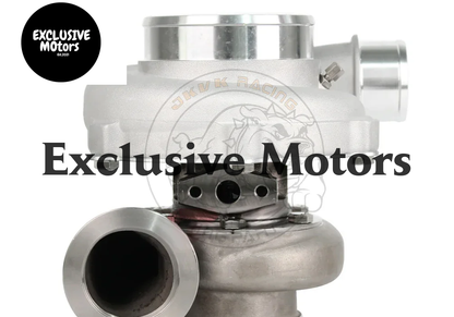 JKVK Racing Gen2 GTX3576R 0.82A/R Dual Ceramic Ball Bearing Billet Turbo Dual Vband 0.82 Stainless Steel 400-750HP
