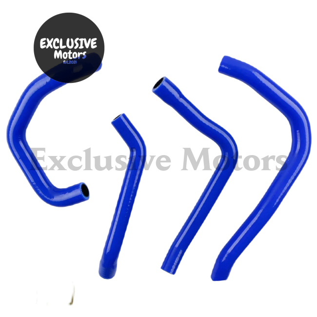 4-Piece Silicone Rocker Cover Air Breather Hose Kit for Subaru Legacy BP5/BL5