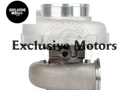 JKVK Racing Gen2 GTX3576R 0.82A/R Dual Ceramic Ball Bearing Billet Turbo Dual Vband 0.82 Stainless Steel 400-750HP