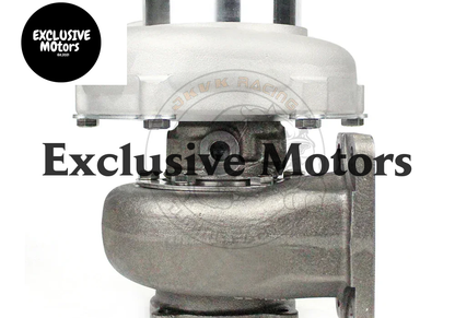 JKVK Racing Gen2 GTX3076R Dual Ceramic Ball Bearing Turbo T3 Flange 4 Bolts Outlet 400-700HP