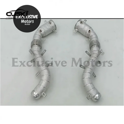 High Performance Exhaust Downpipe For Mclaren 650S/600LT/P1 MP4 12C 2013-2019 Stainless Steel car Exhaust Modification system