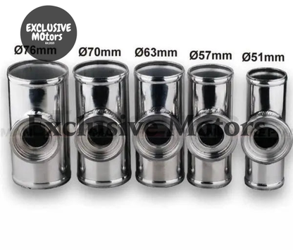57MM 2.25" TURBO Aluminum FLANGE PIPE For SSQV/SQV BOV D16 TK-BOV01FP57 - Tokyo Tom's
