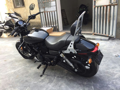 Sissy Bar Luggage Rack Seat Backrest Pad For 2015-18 Street 500 750 XG500 XG750 Generic