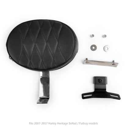 Harley Fatboy Heritage Softail 2007-2017 Driver Seat Rider Backrest Back Rest