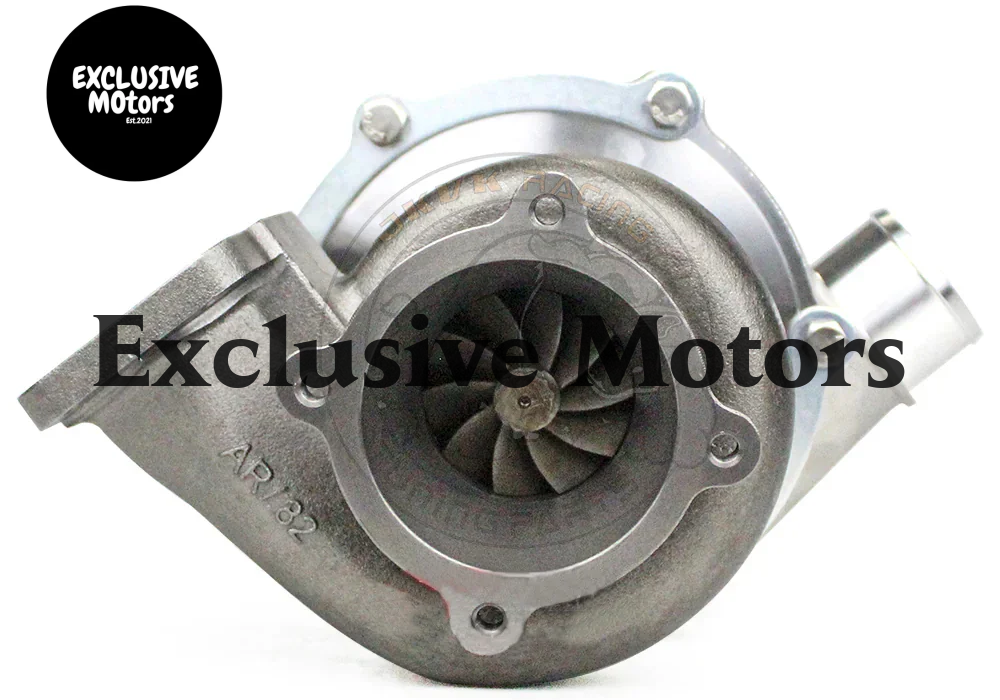 JKVK Racing Gen2 GTX3076R Dual Ceramic Ball Bearing Turbo T3 Flange 4 Bolts Outlet 400-700HP