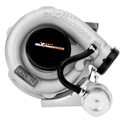 Maxpeedingrods 76mm 3" turbo intercooler pipe Kit +T3 Turbo Turbocharger .63 A/R oil cooled