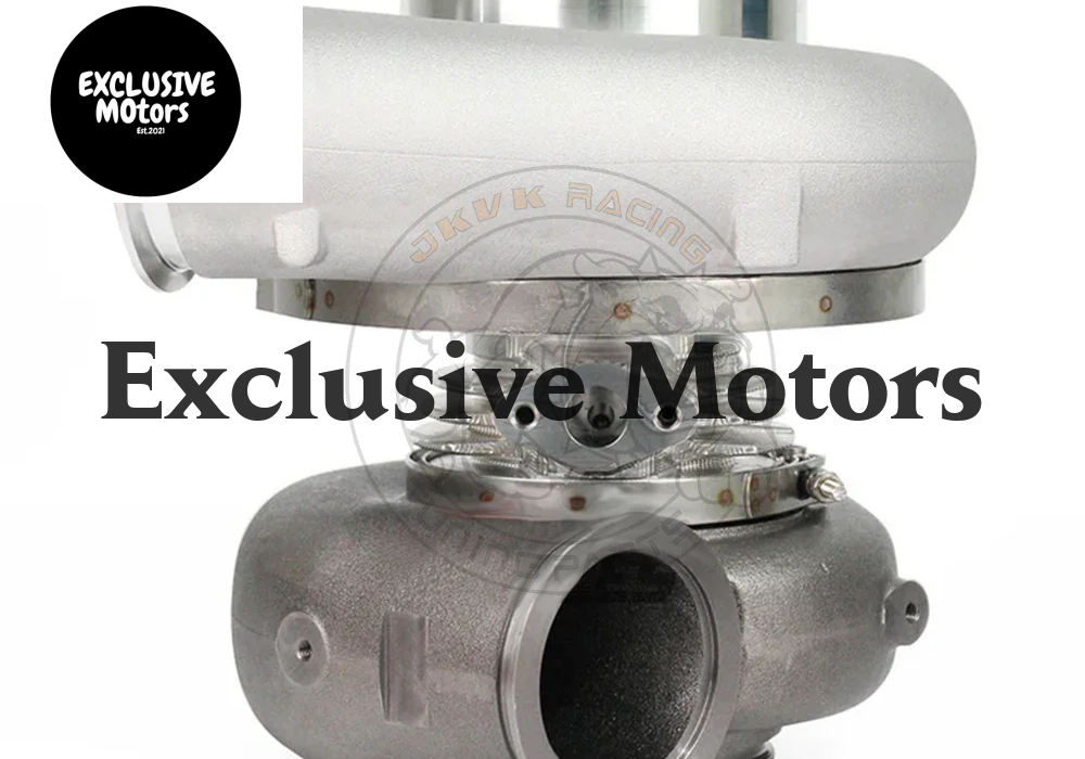 JKVK Racing GTX5533R Dual Ceramic Ball Bearing 98mm Turbocharger 1.22/1.41 D-Vband T6 Divided 1.24 Vband Up To 2500HP