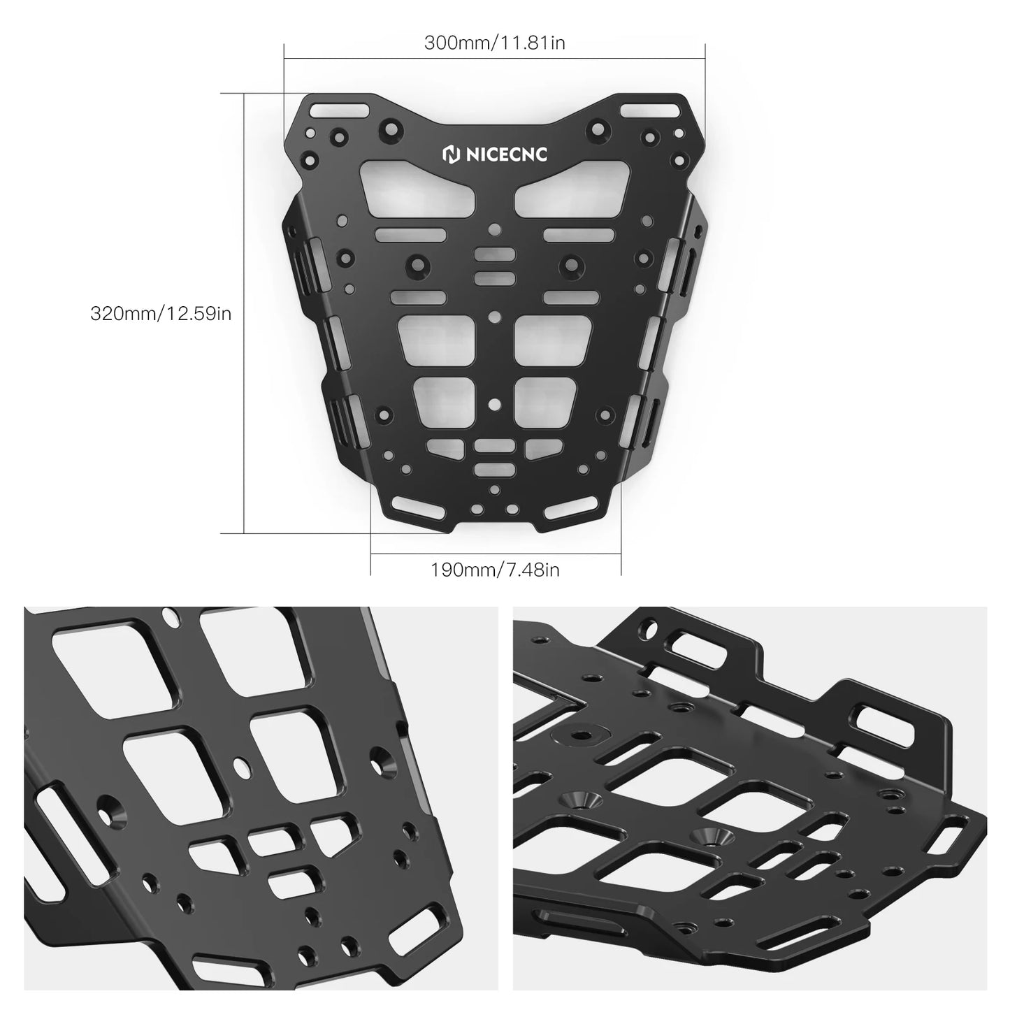 For KTM 890 Adventure 2020-2024 2023 2022 2021 Motorcycle Rear Luggage Rack Kit For KTM 790 Adventure 2019-2024 2020 2021 2022