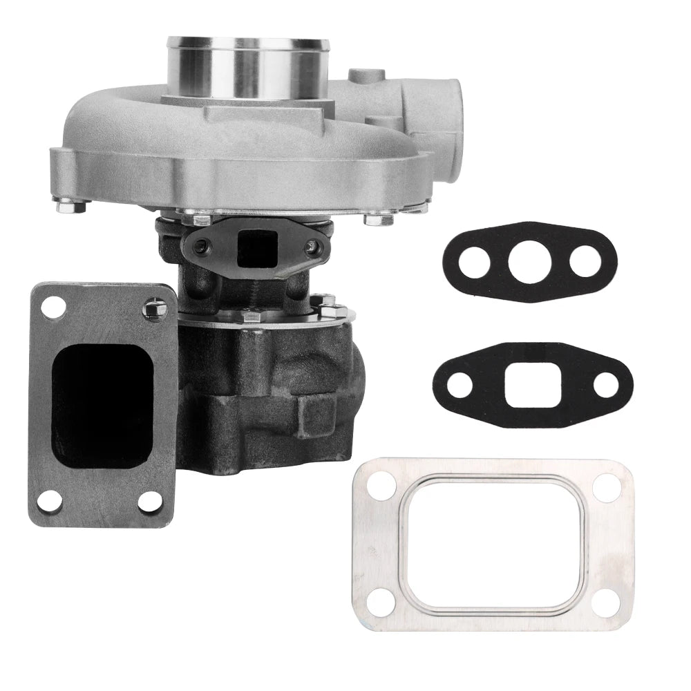 Maxpeedingrods T3 T4 Turbo Turbocharger Turbine + Intercooler Piping Kit for For Honda Civic DX Coupe 2Door For D17 GX LX