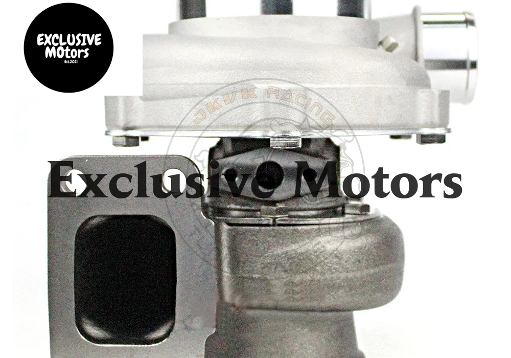 JKVK Racing Gen2 GTX3076R Dual Ceramic Ball Bearing Turbo T3 Flange 4 Bolts Outlet 400-700HP