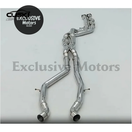 High Performance Exhaust Pipes branch downpipe for BMW M3/M4 F80 F82 F83 S55 3.0T quality Stainless Steel car Exhaust system