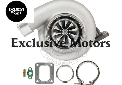 JKVK Racing Reverse Rotation Gen2 Gtx3582r Dual Ceramic Ball Bearing Billet Wheel Turbo T4 0.82 Vband 450-850HP