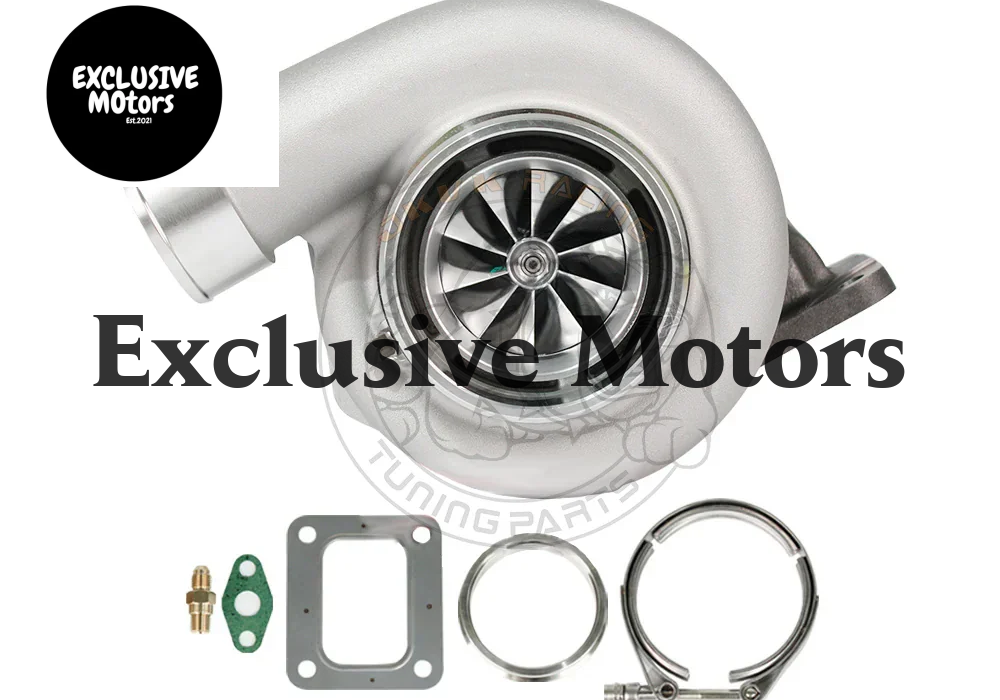 JKVK Racing Reverse Rotation Gen2 Gtx3582r Dual Ceramic Ball Bearing Billet Wheel Turbo T4 0.82 Vband 450-850HP