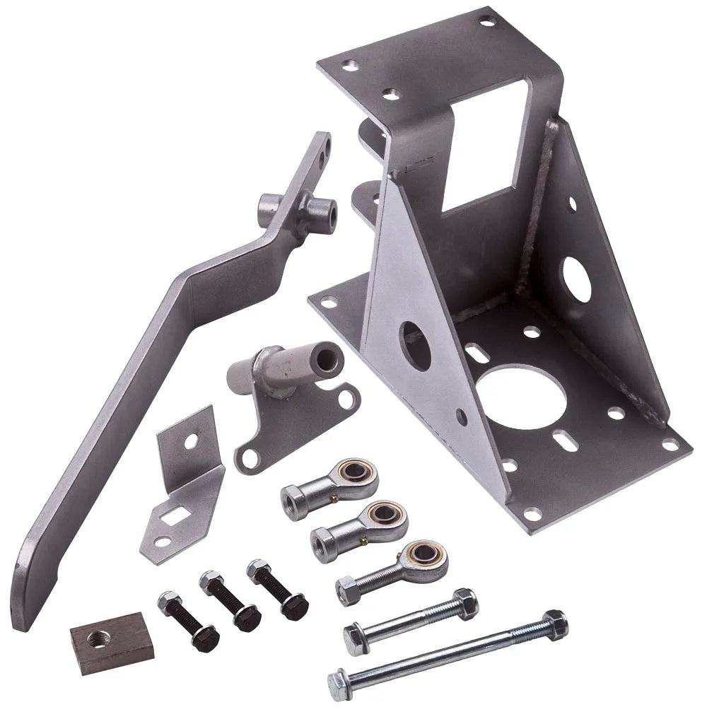 Universal Under Dash 90 Degree Manual Brake Pedal Assembly Steel