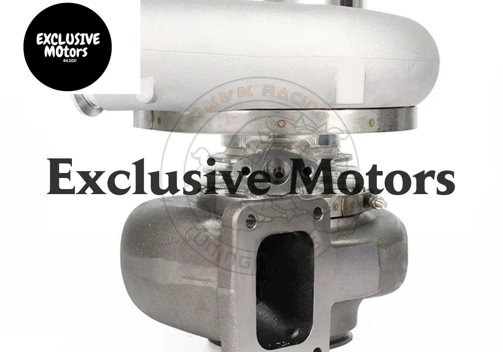 JKVK Racing GTX5533R Dual Ceramic Ball Bearing 98mm Turbocharger 1.22/1.41 D-Vband T6 Divided 1.24 Vband Up To 2500HP